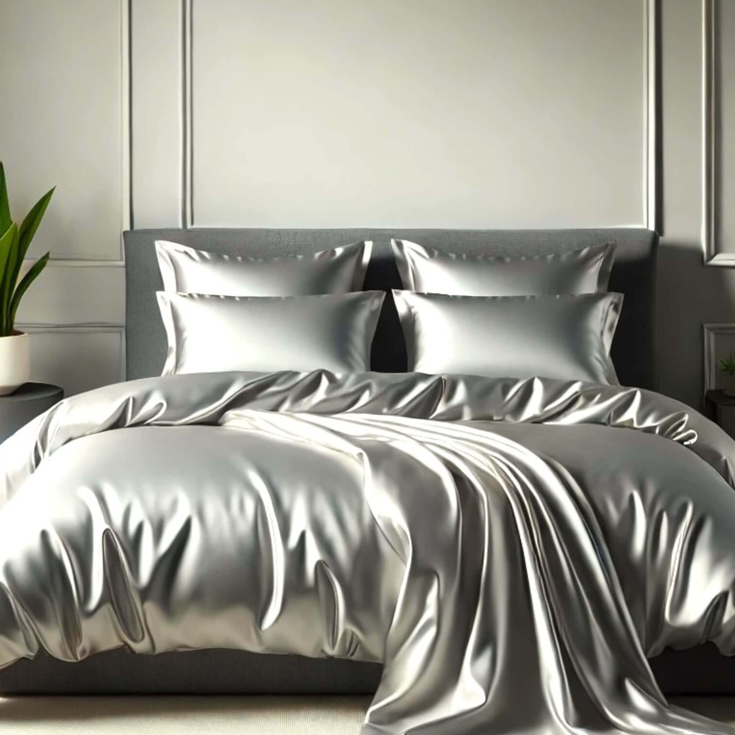 dekbedovertrek van 22 momme zijde