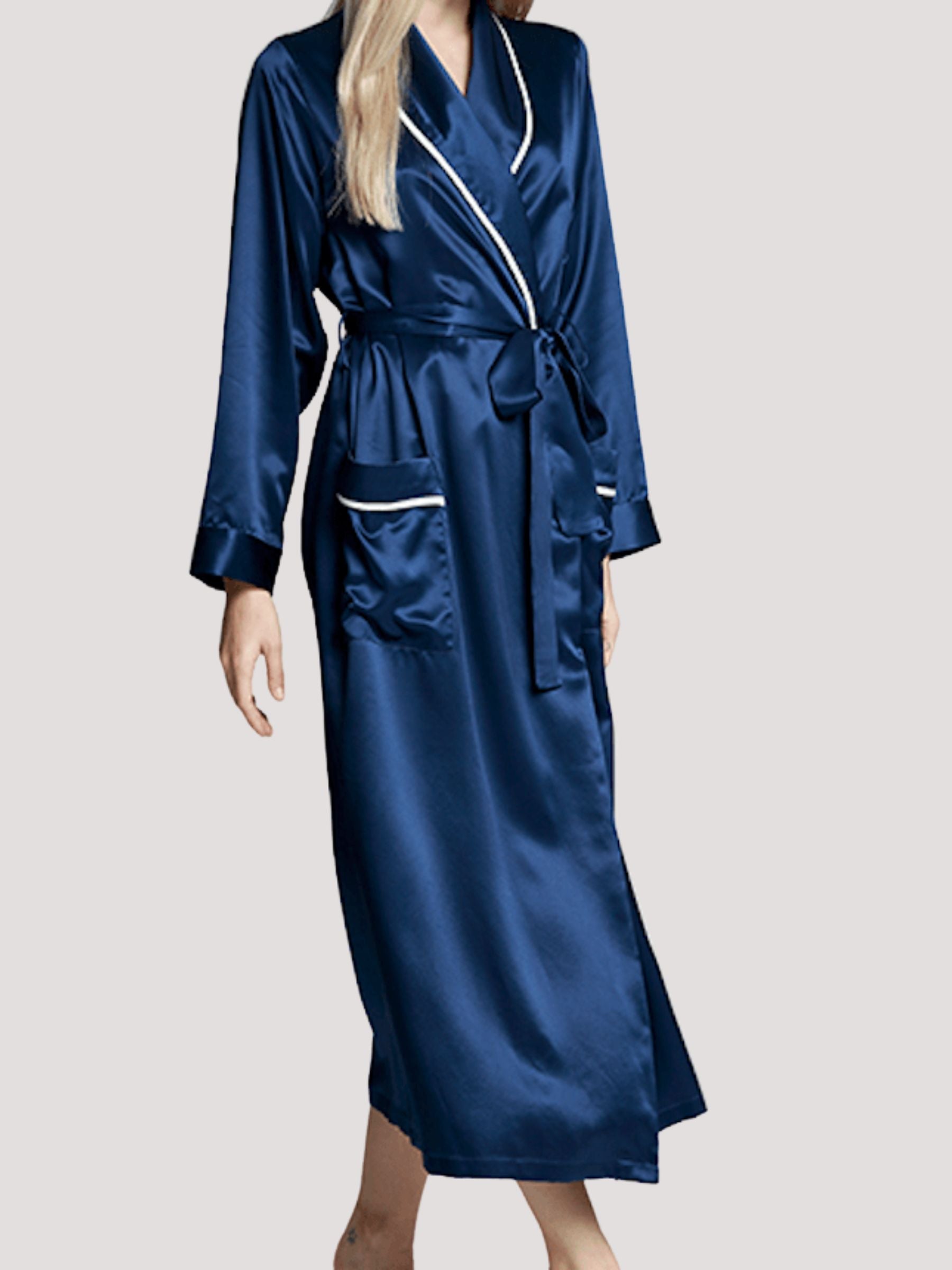 Luxury Women’s silk robe