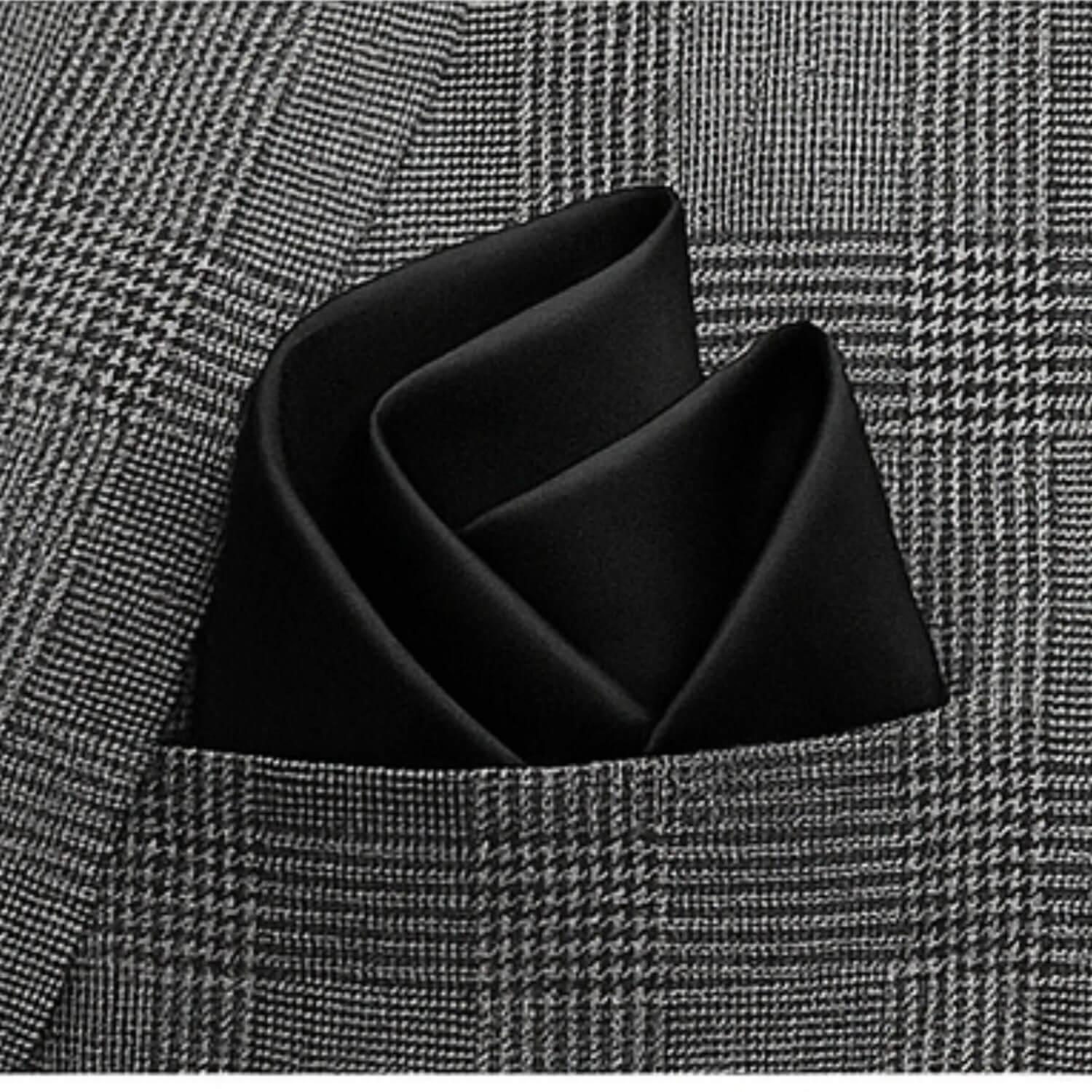 Pochette en soie pour homme