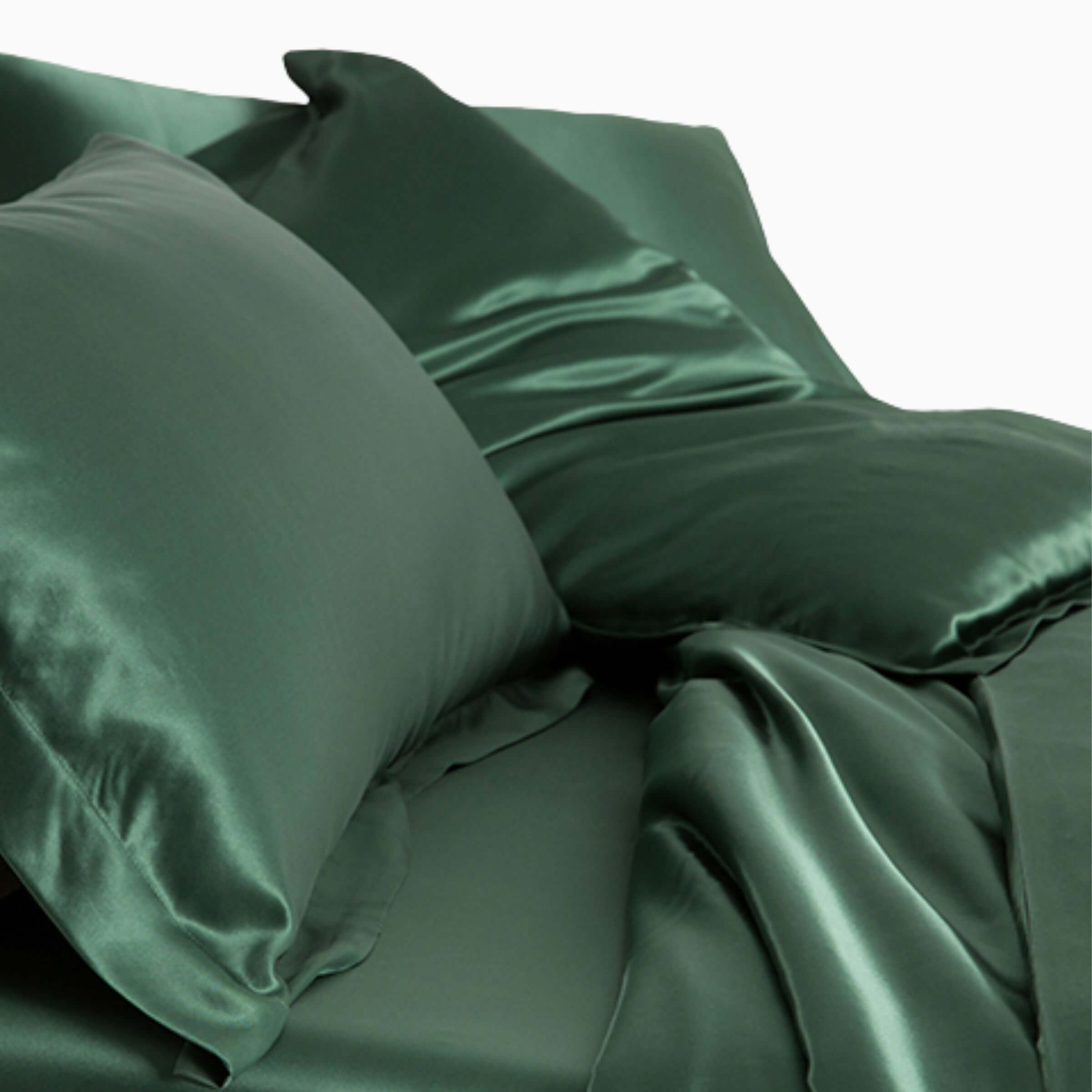 19 momme Oxford zijden kussensloop – Met rand