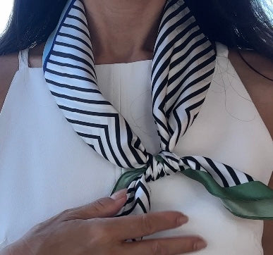 Zijden sjaal (65×65 cm)