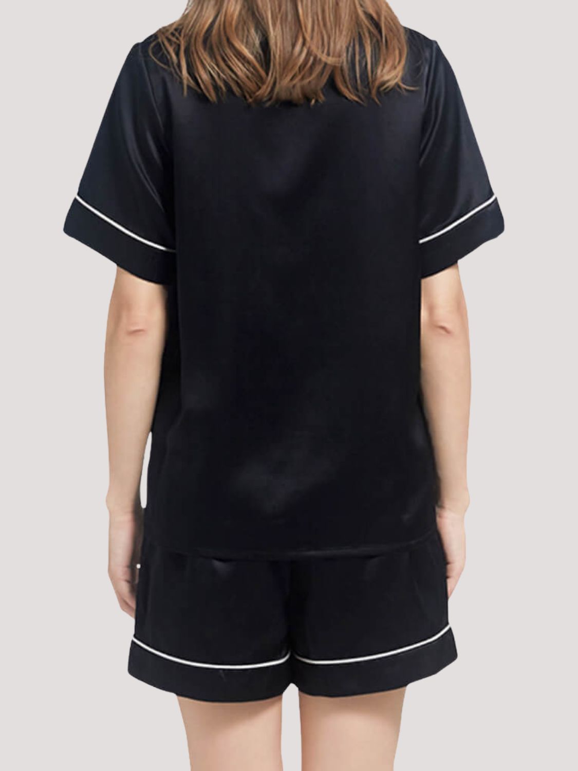 Dames zijden pyjamashorts – Shortama