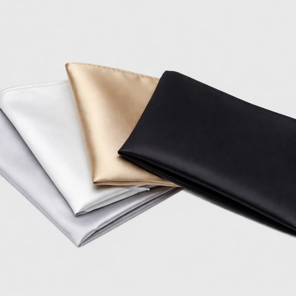 Pochette en soie pour homme