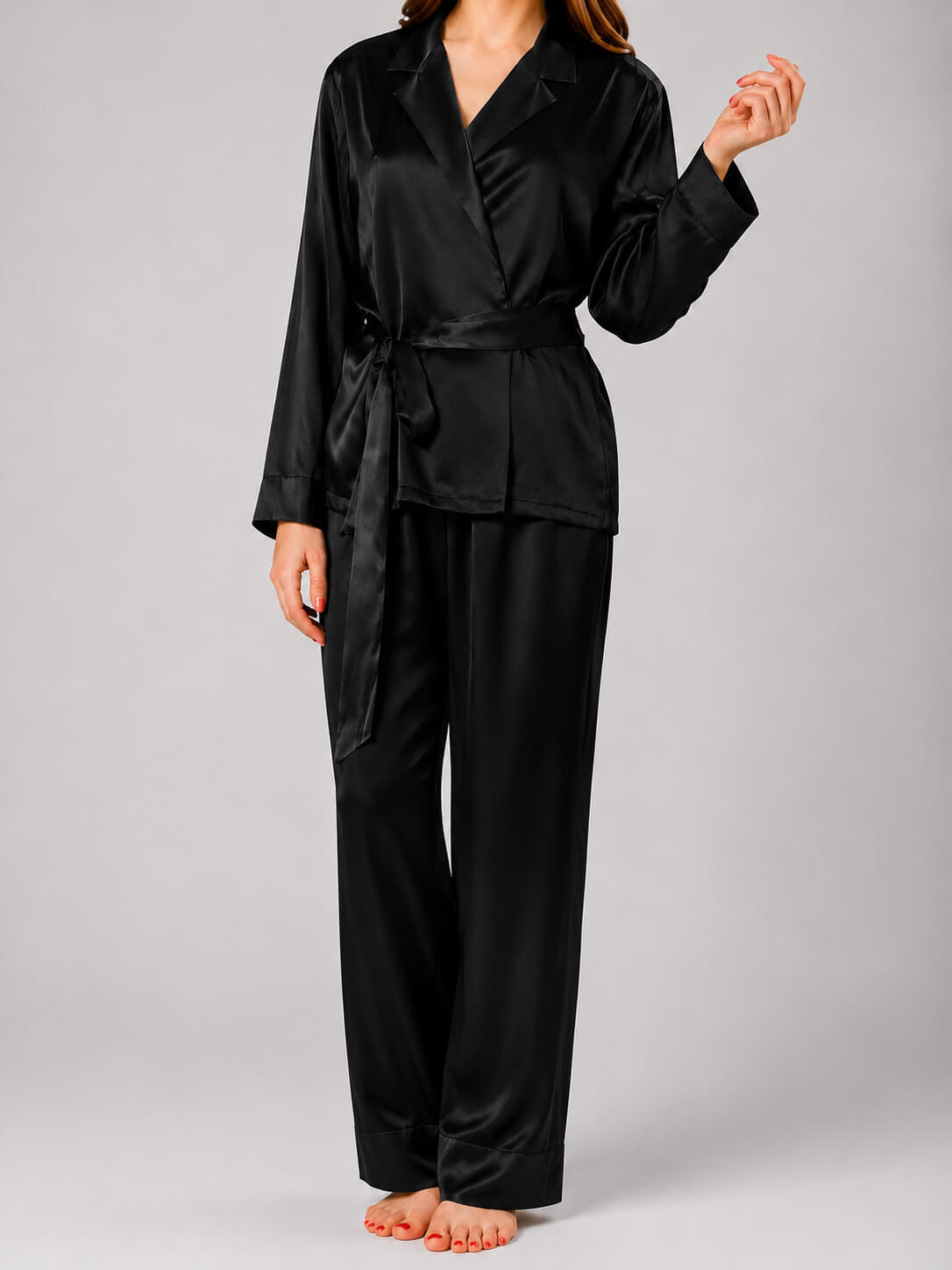 Women's Silk Pyjama Set