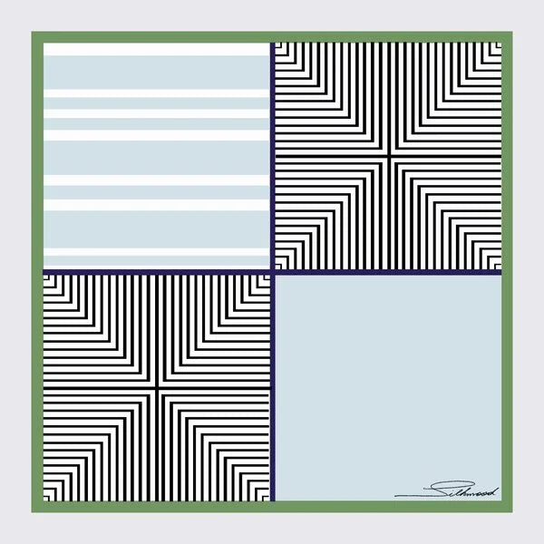 Zijden sjaal (65×65 cm)