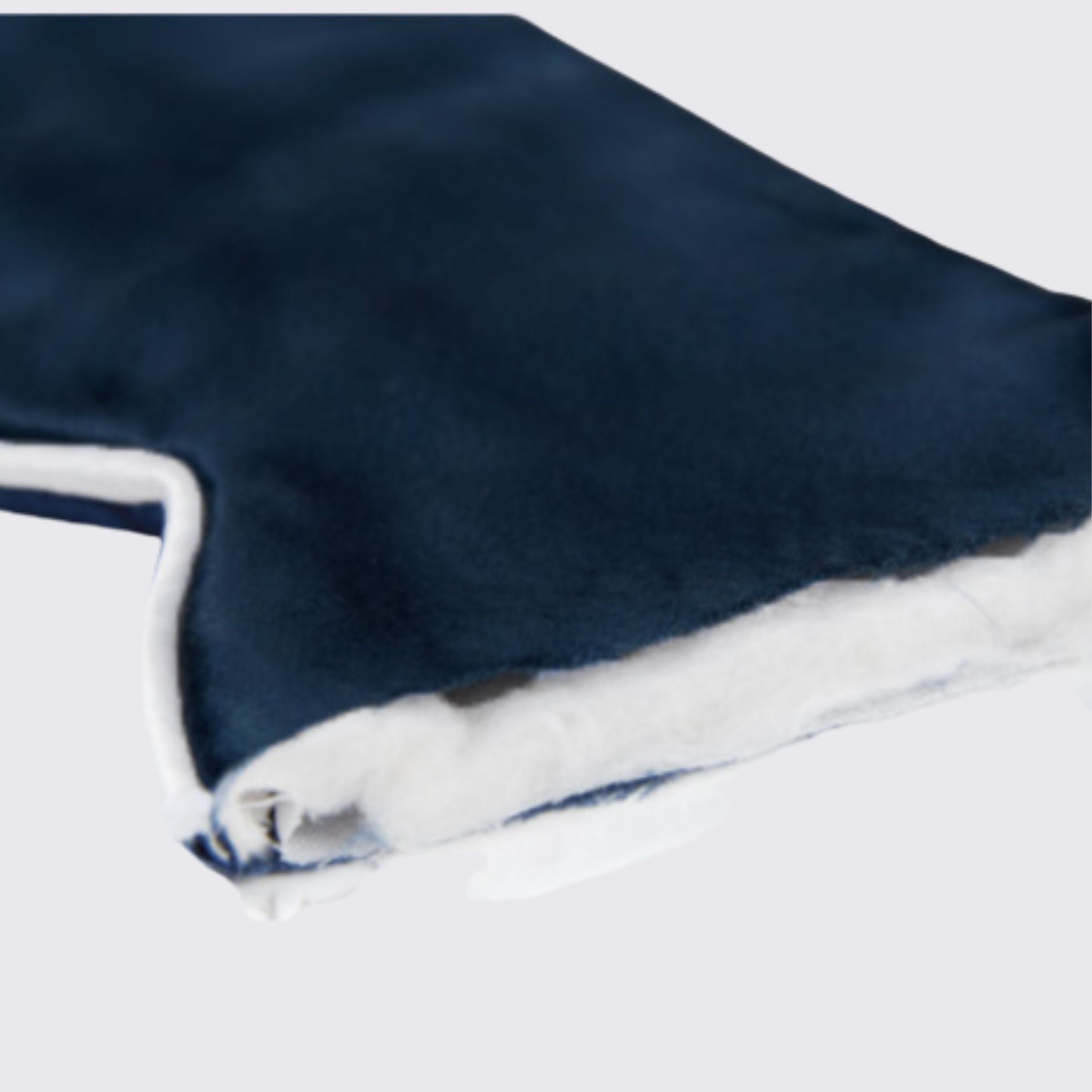 zijden oogmasker met elastische band, omwikkeld met zijde