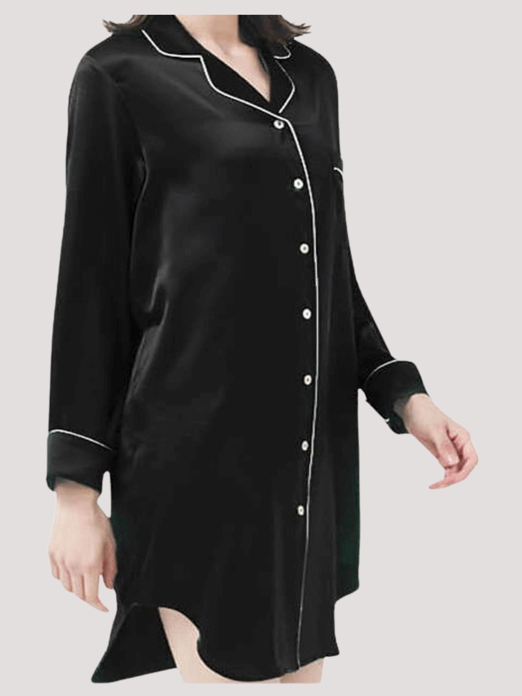 Women's silk nightgown