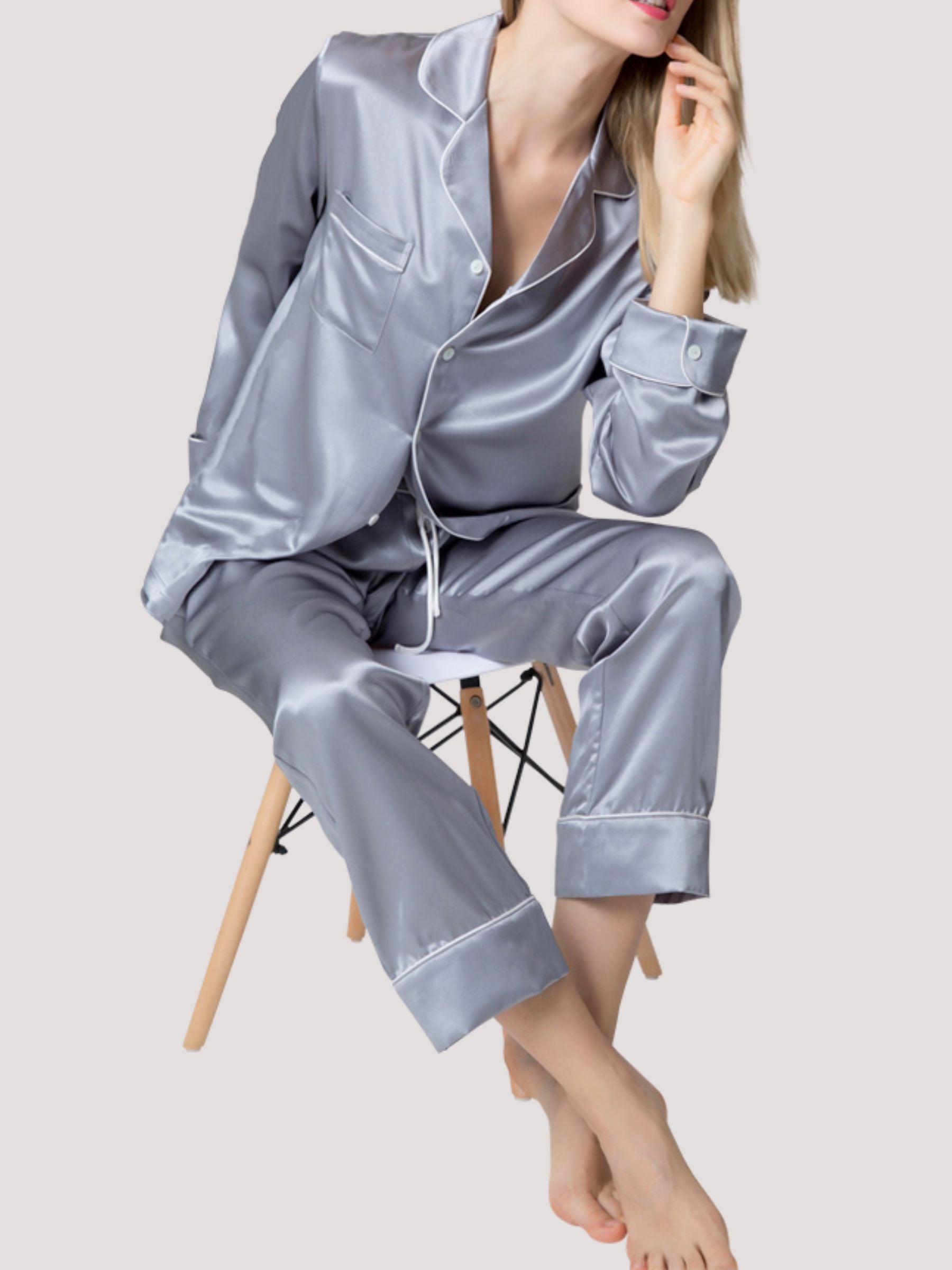Silk pyjamas for women
