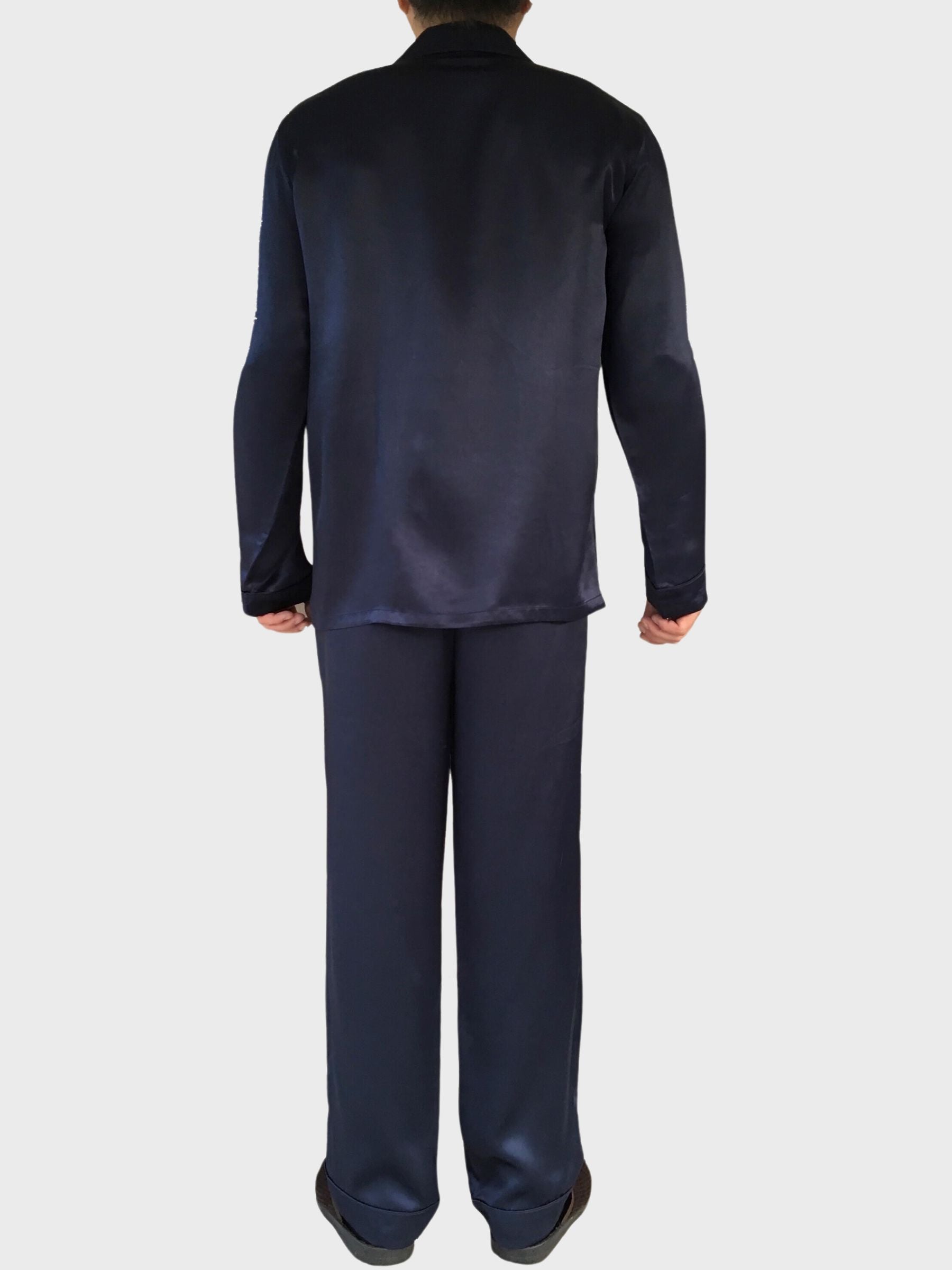 Pyjama en soie pour homme