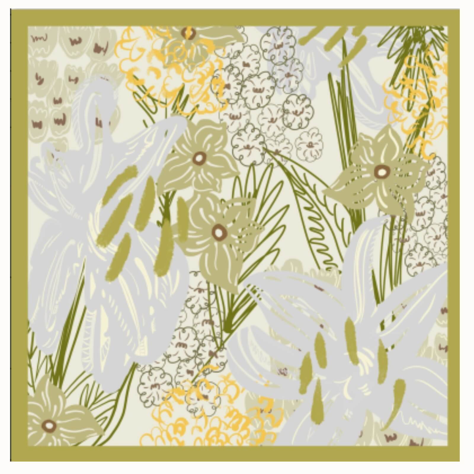Foulard en soie - 65x65cm