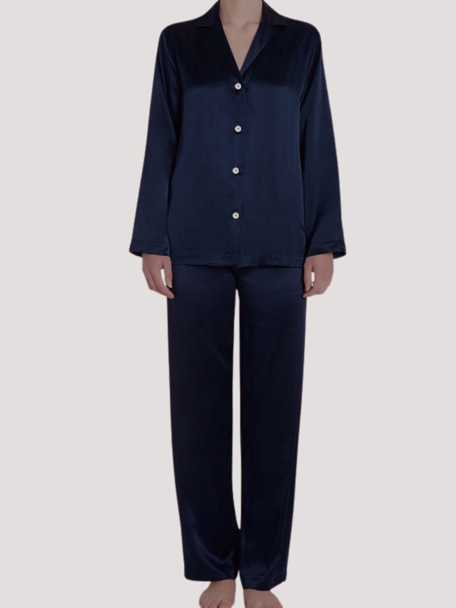 Zijden pyjama voor dames