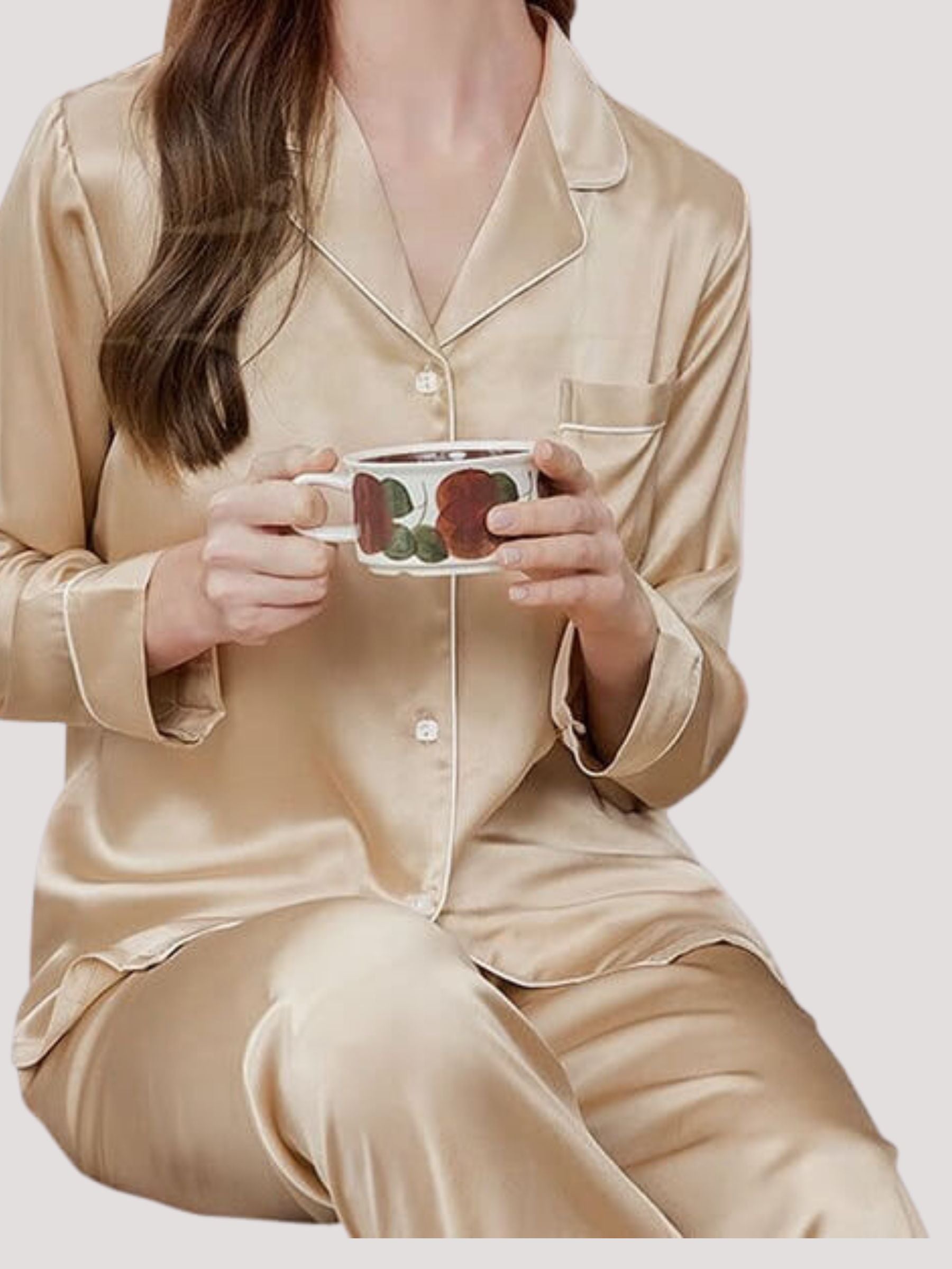 Silk pyjamas for women