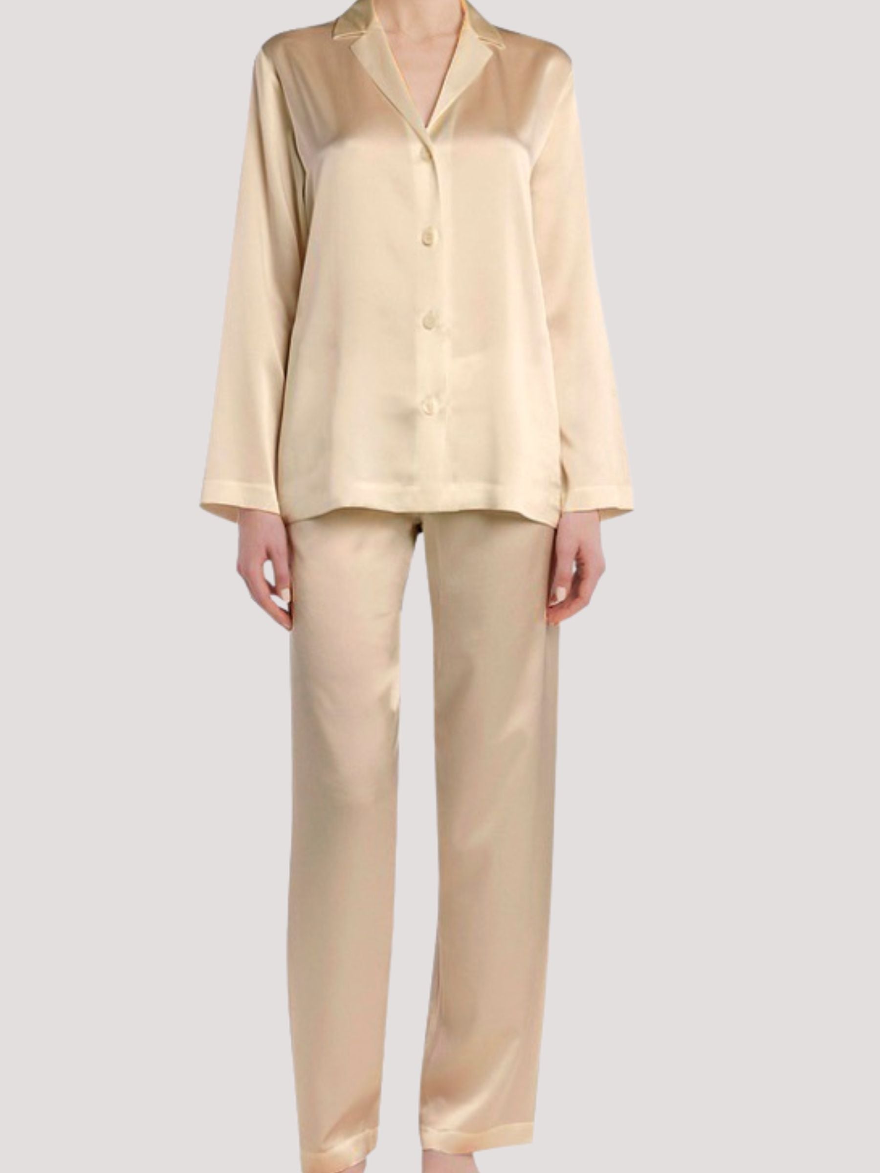 Zijden pyjama voor dames