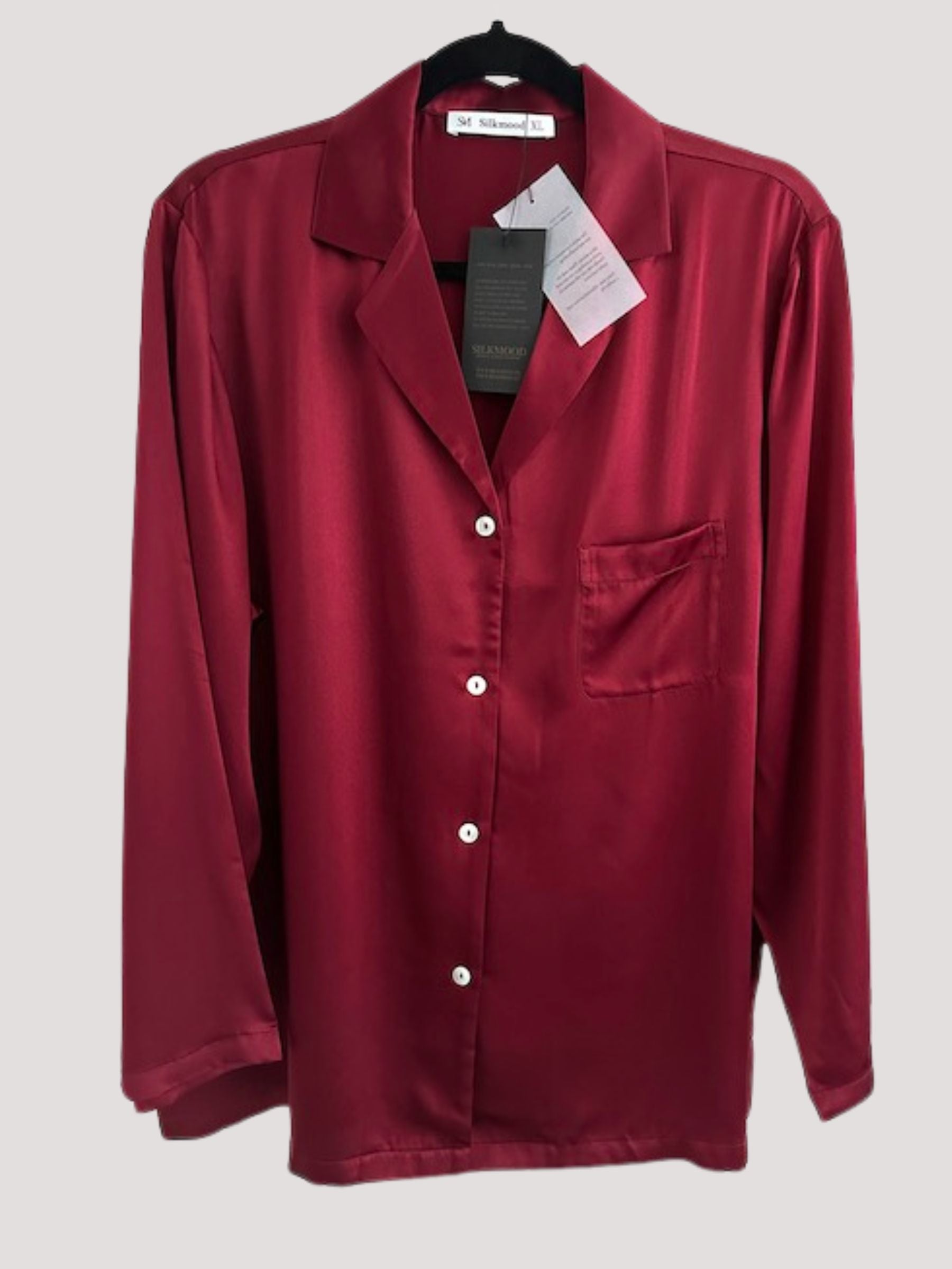 Zijden pyjama voor dames