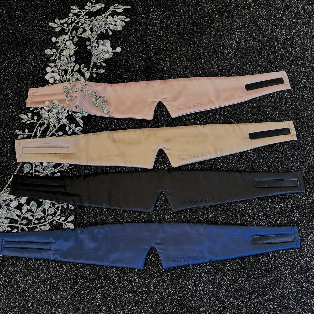 Magisch zijden oogmasker