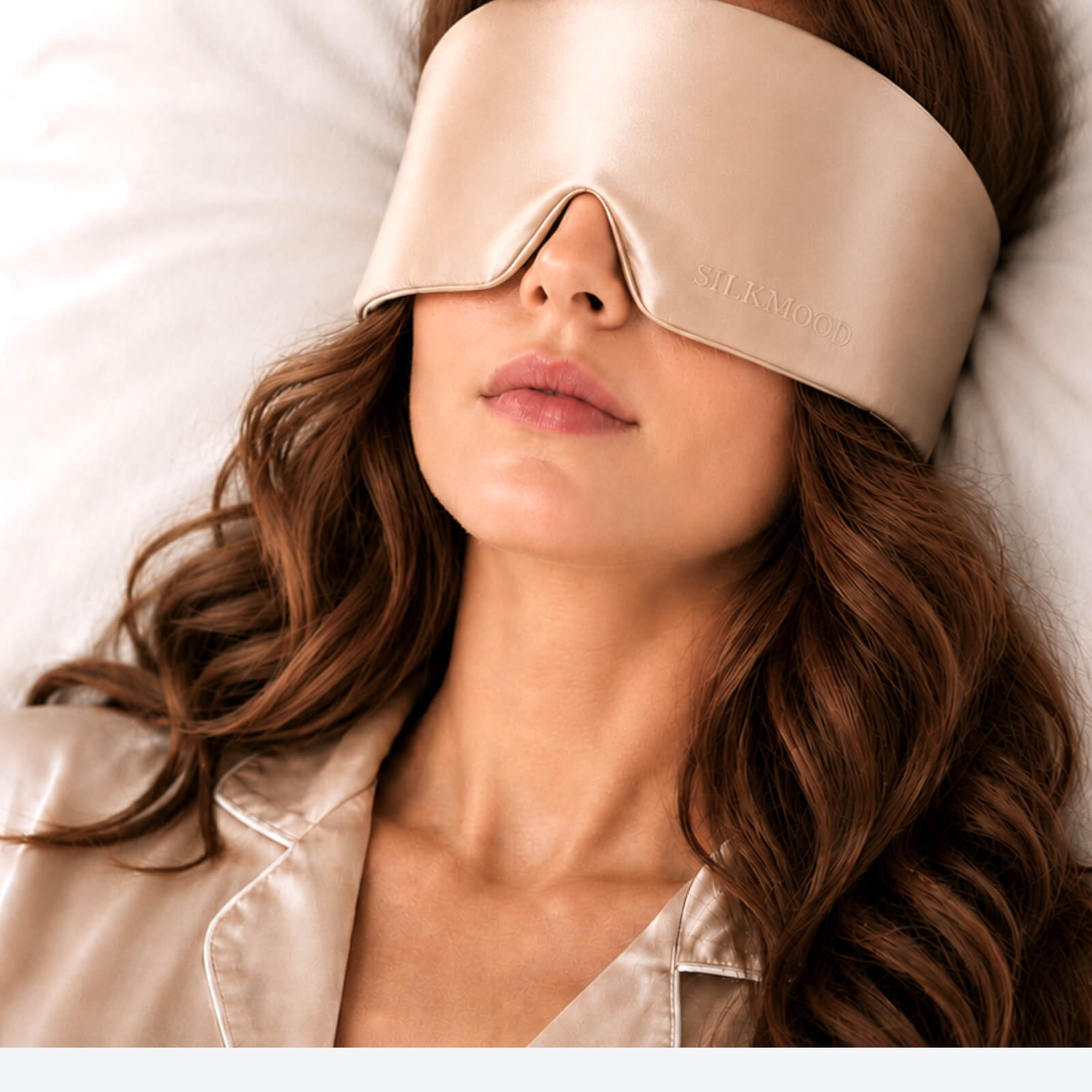 Masque pour les yeux en soie Magic