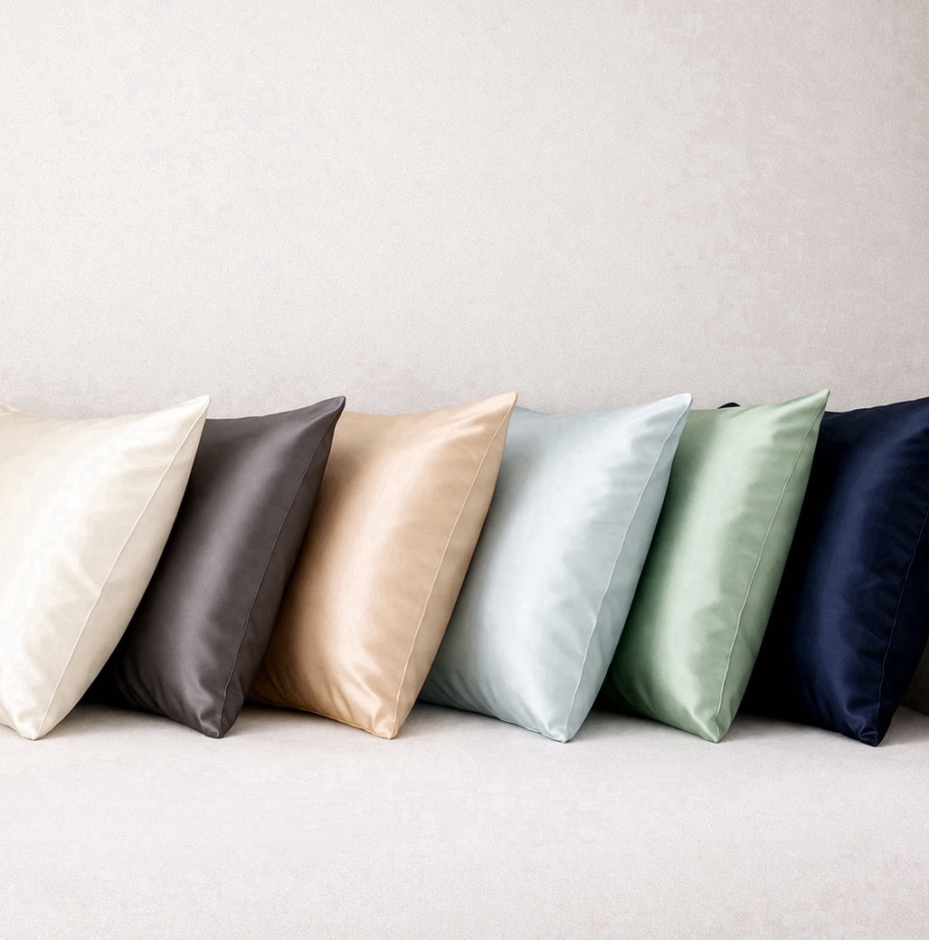 Zijden kussensloop 22 momme – Zonder rand – Ritssluiting