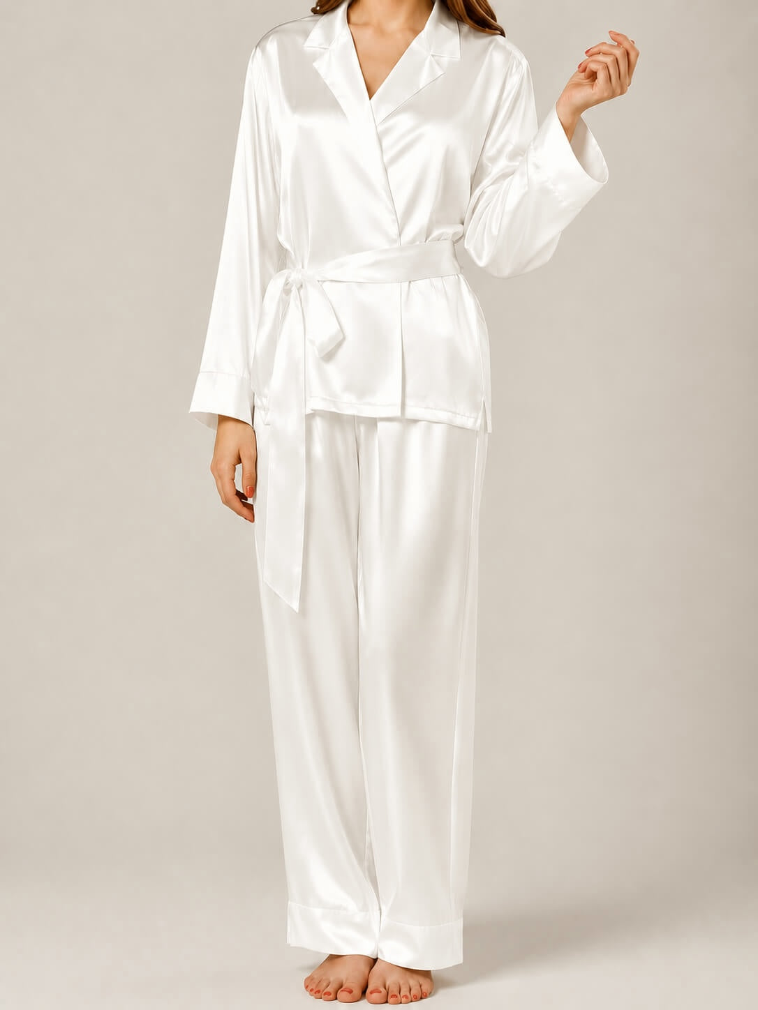 Women's Silk Pyjama Set