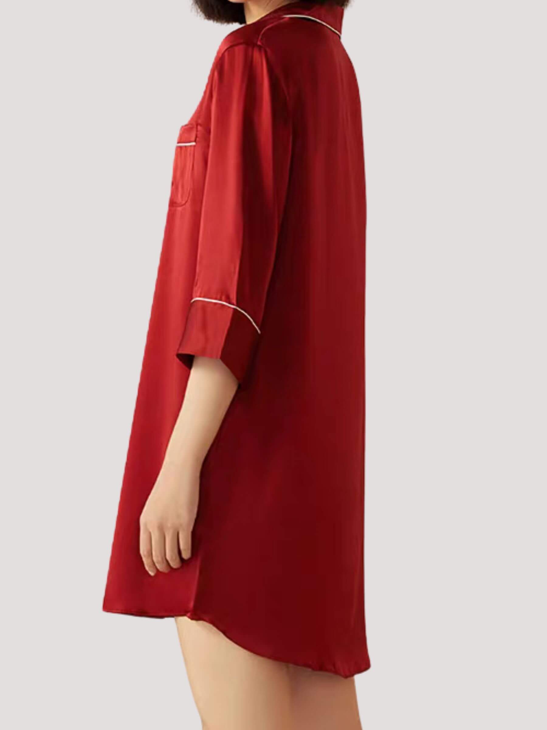 Chemise de nuit en soie (Vente d'échantillons)