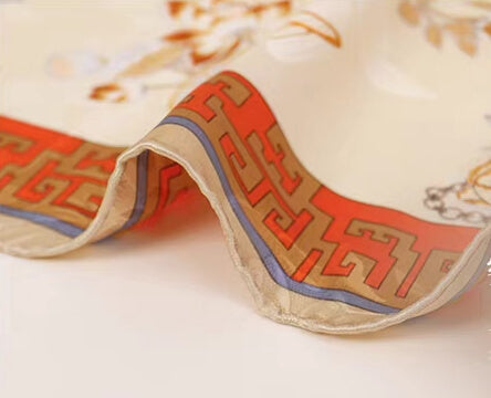 Silk scarf (90×90 cm)