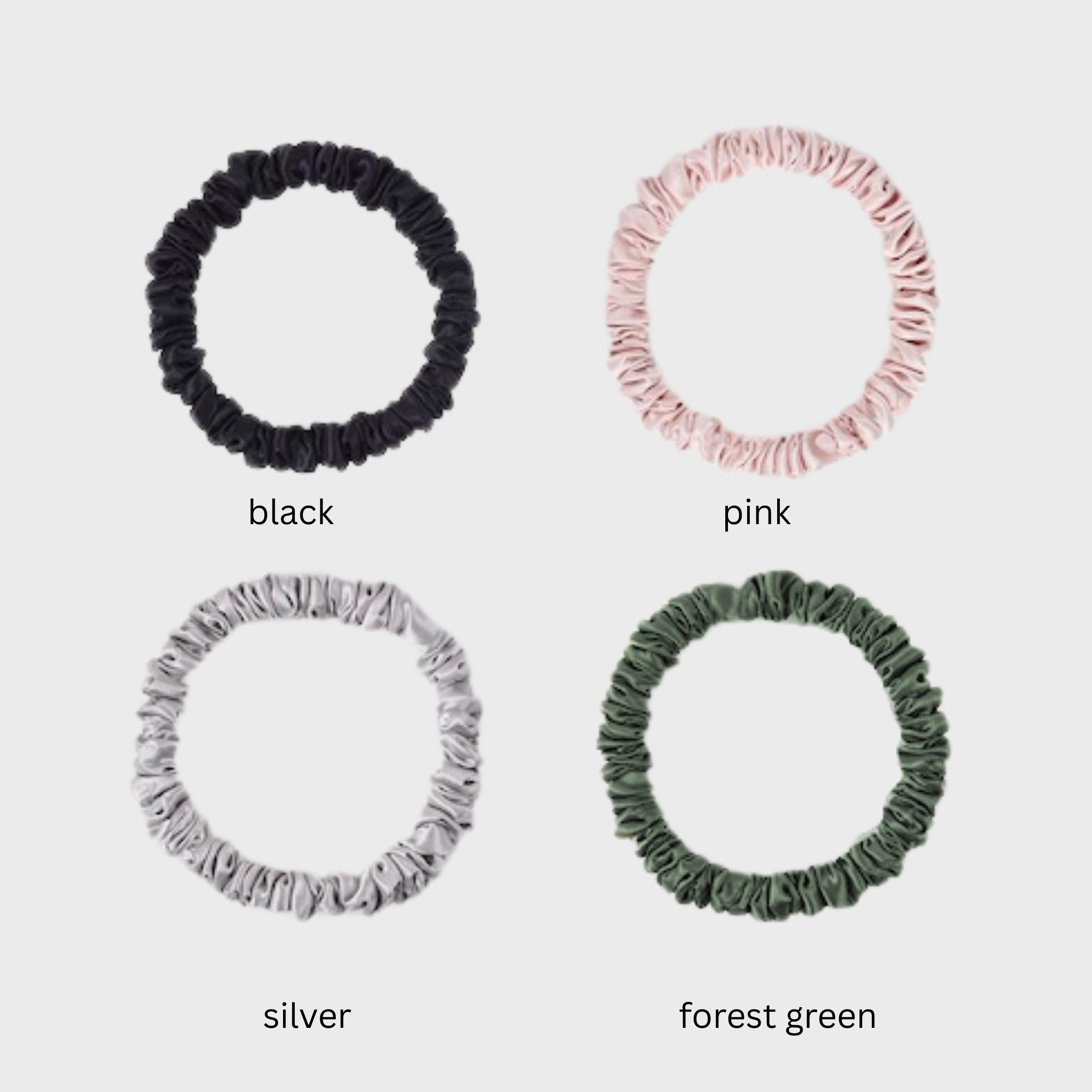 Zijden scrunchie (Skinnie)