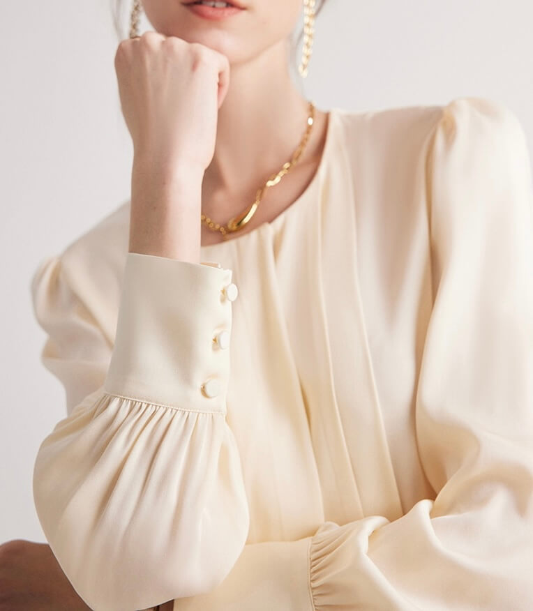 Women's silk blouse