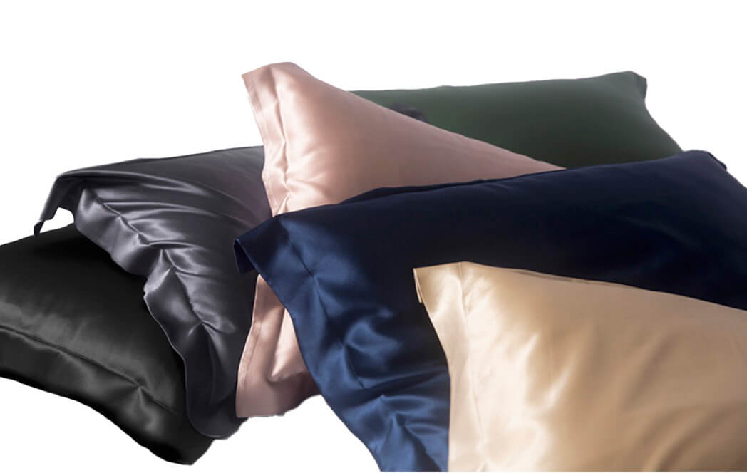 Taie d’oreiller en soie 22 momme Oxford – Avec volant