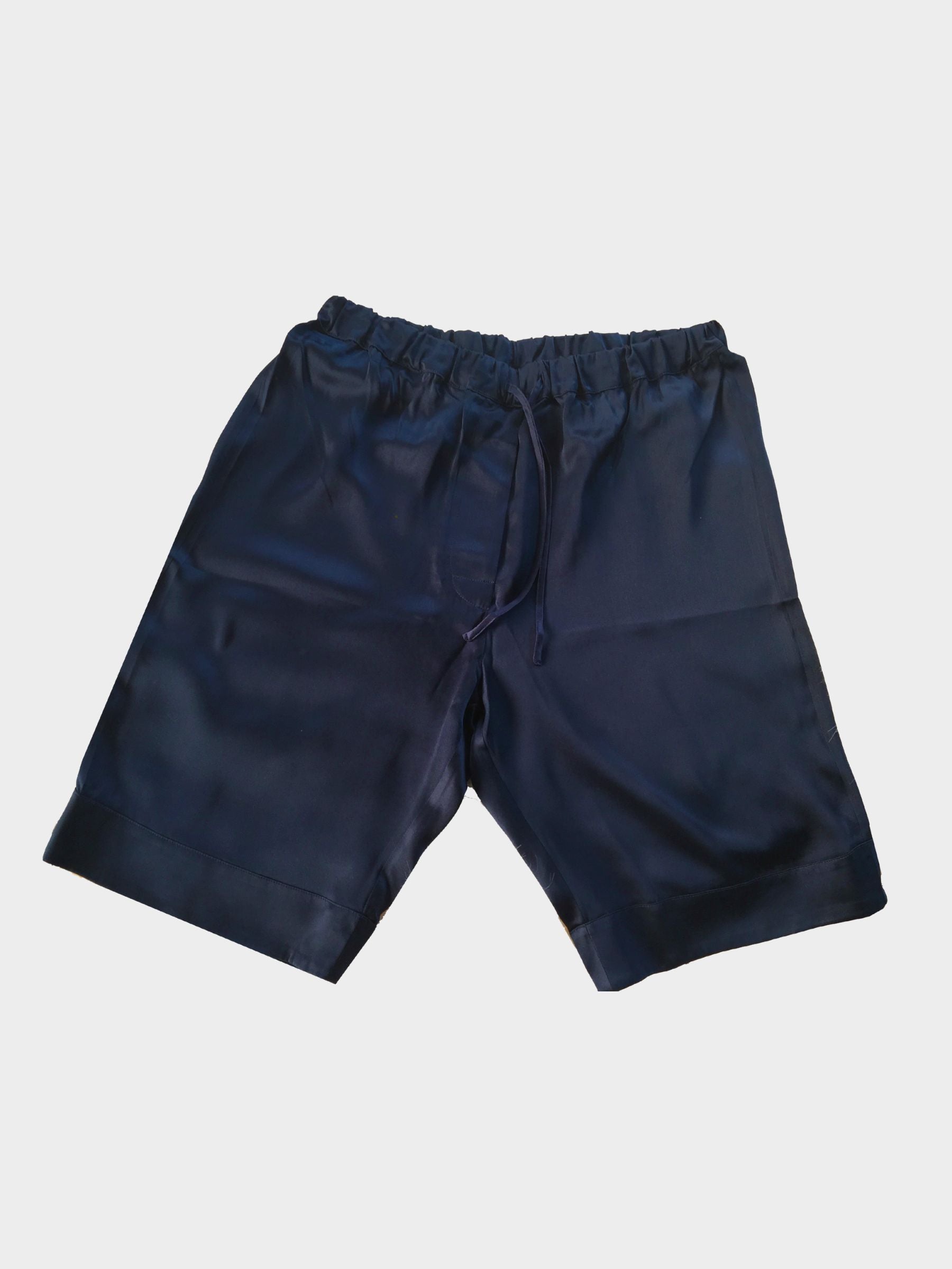 Short de pyjama en soie homme