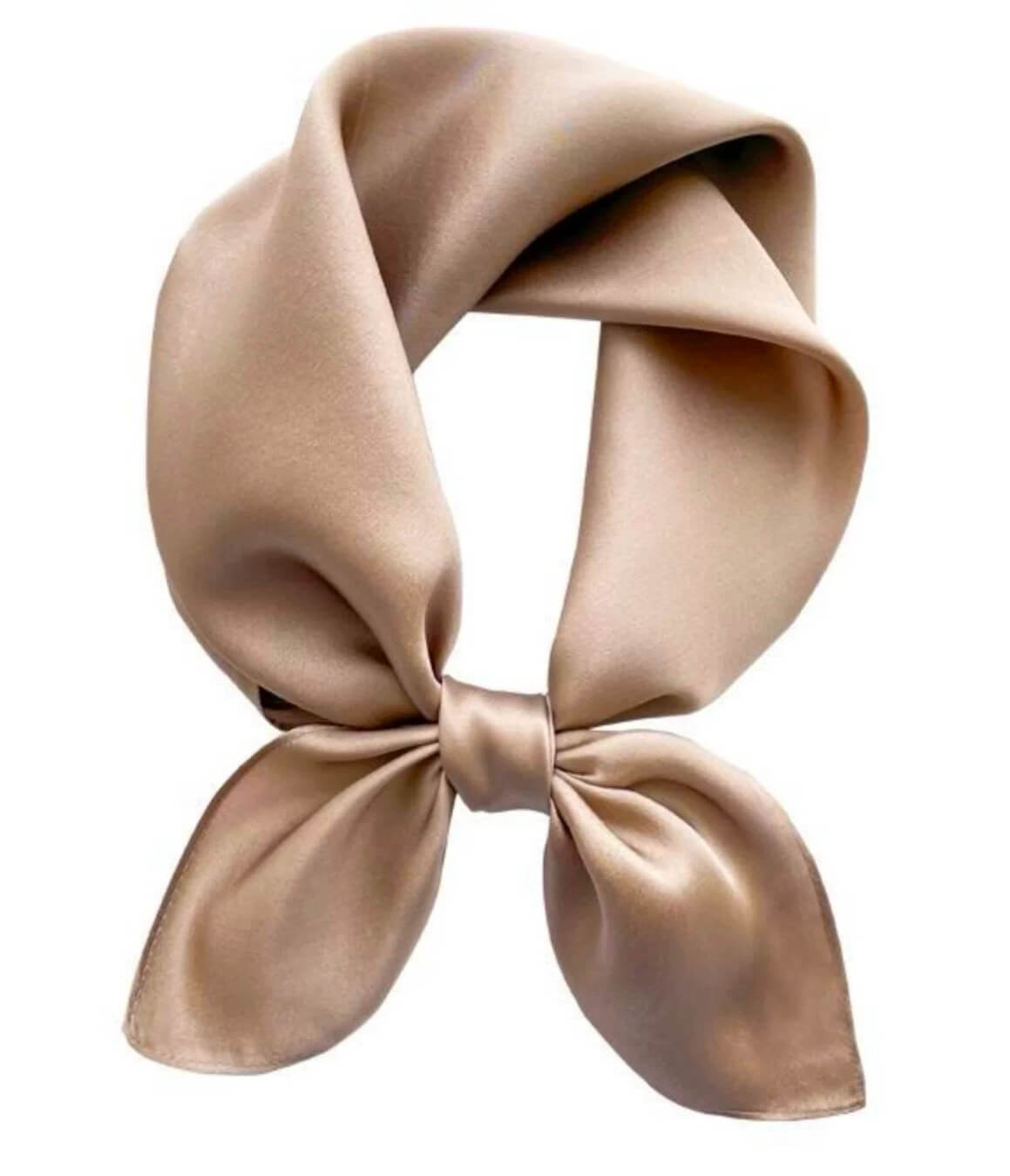 Plain silk scarf (square)